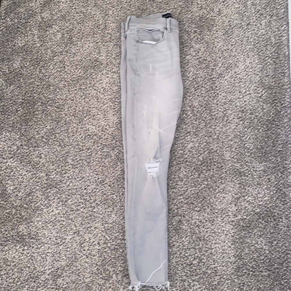 Size 8 gray Express Jeans